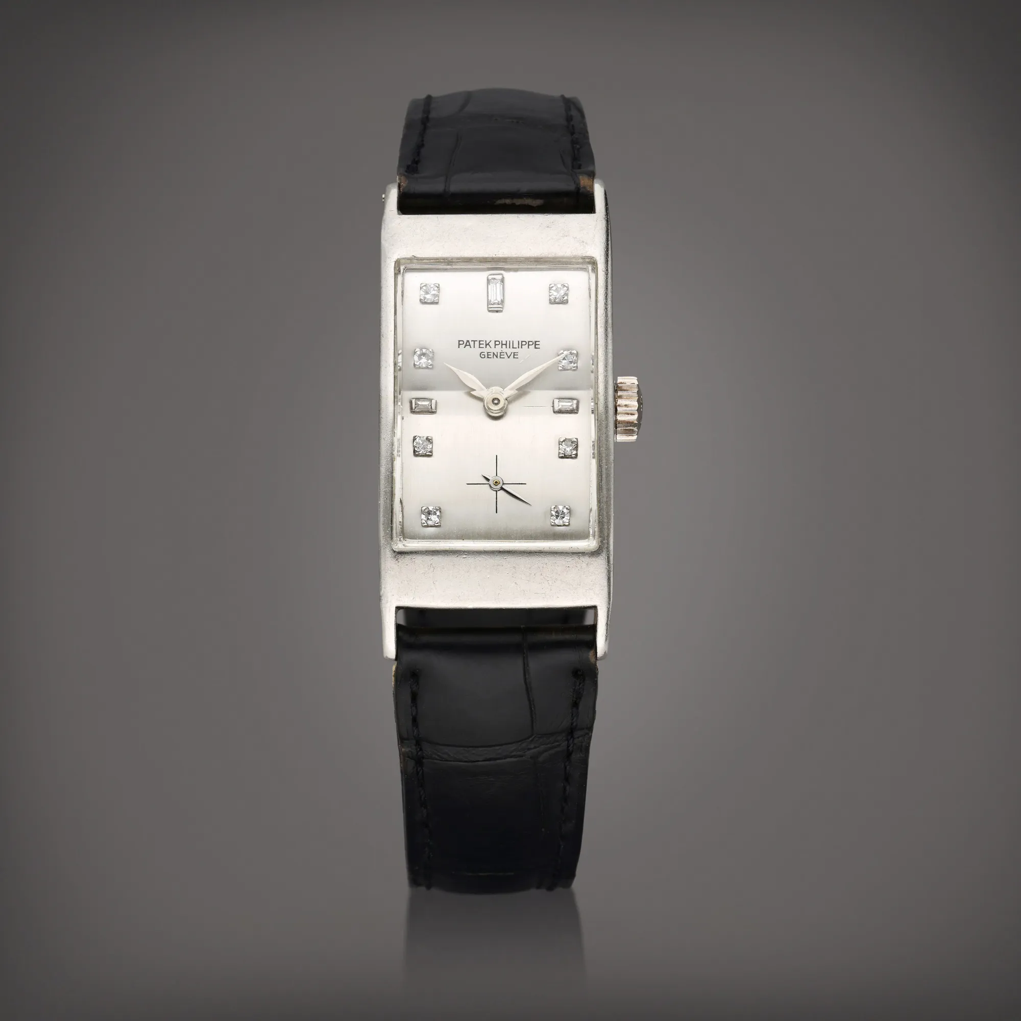 Patek Philippe 2461 42mm Platinum Silvered sectored 1