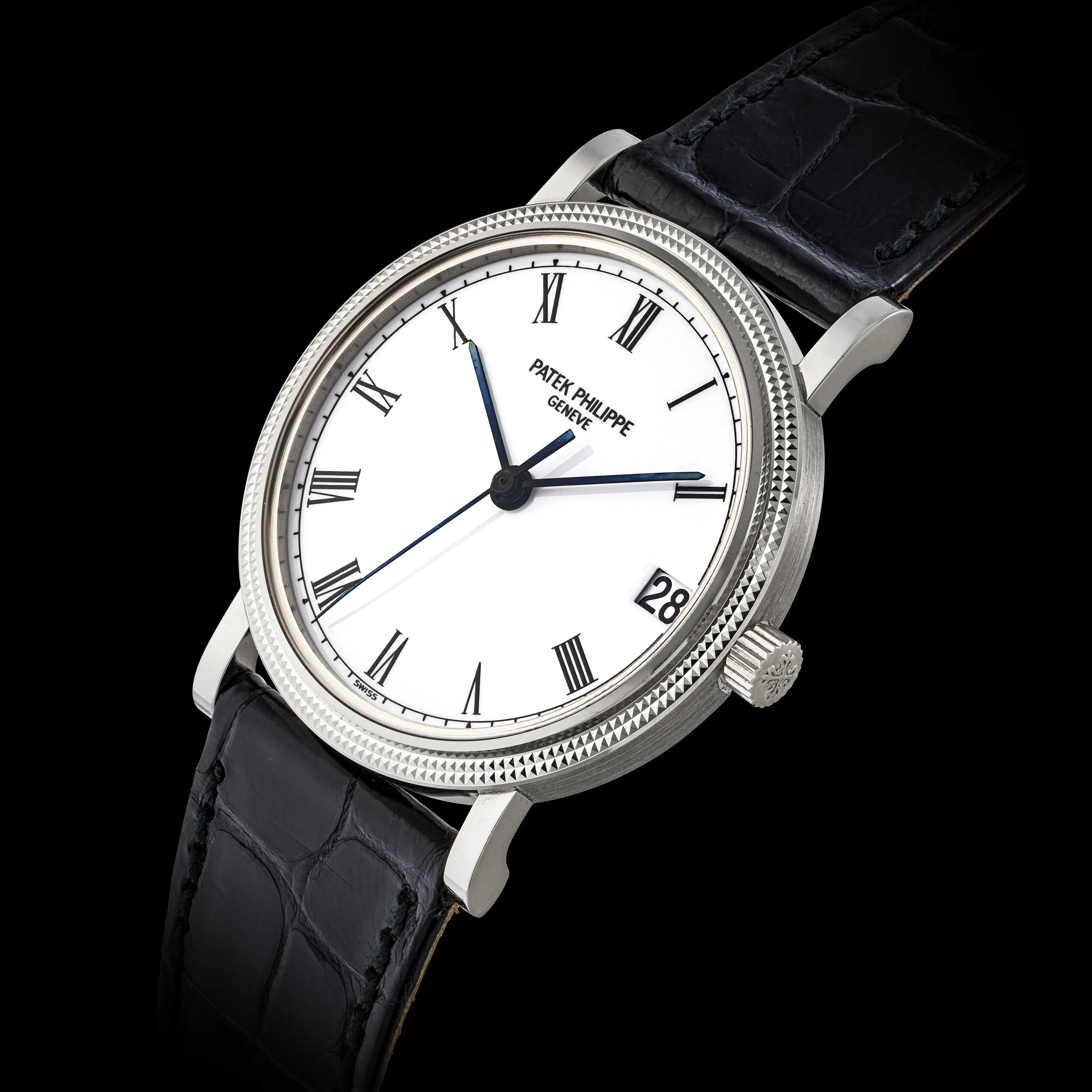 Patek Philippe Calatrava 3802/200 33mm White gold White