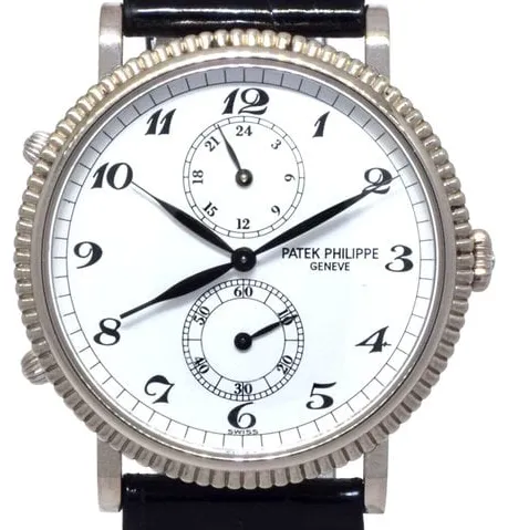 Patek Philippe Calatrava 5034G 34mm White gold White