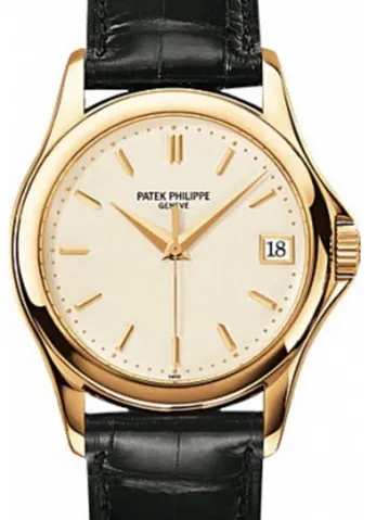 Patek Philippe Calatrava 5127J-001 37mm Yellow gold Silver