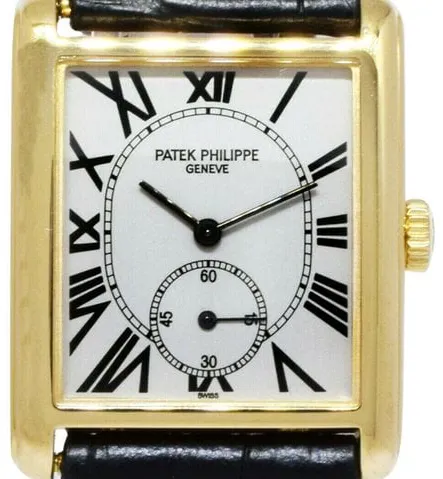 Patek Philippe Gondolo 5014J 27.5mm Yellow gold Silver