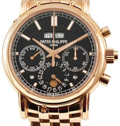 Patek Philippe Perpetual Calendar Split-Seconds Chronograph 5204/1R-001 40mm Rose gold Black