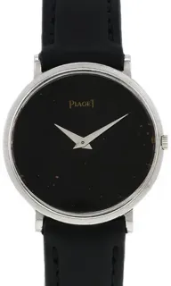 Piaget Vintage White gold Black