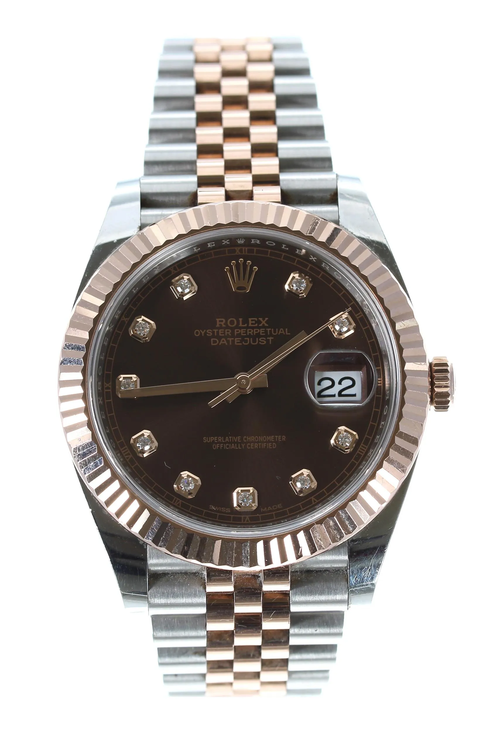 Rolex Datejust 41 126331 40mm Stainless steel Brown