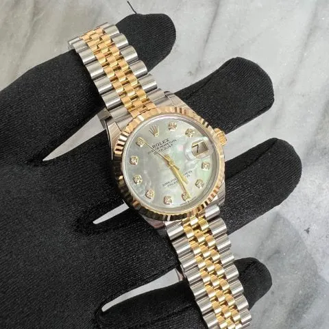 Rolex Datejust 31 278273 31mm Yellow gold and Stainless steel Mother-of-pearl