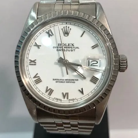 Rolex Datejust 36 16030 36mm Stainless steel White