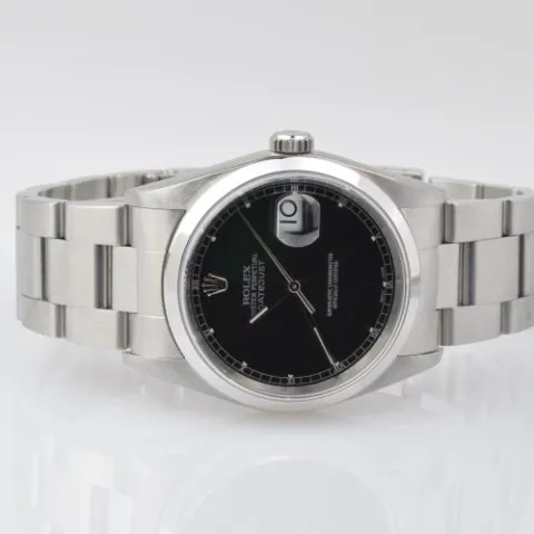 Rolex Datejust 36 16200 36mm Stainless steel Black