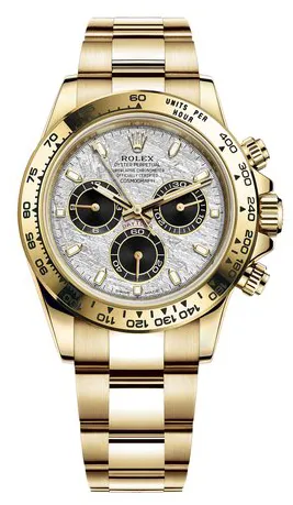 Rolex Daytona 116508 40mm Yellow gold Grey