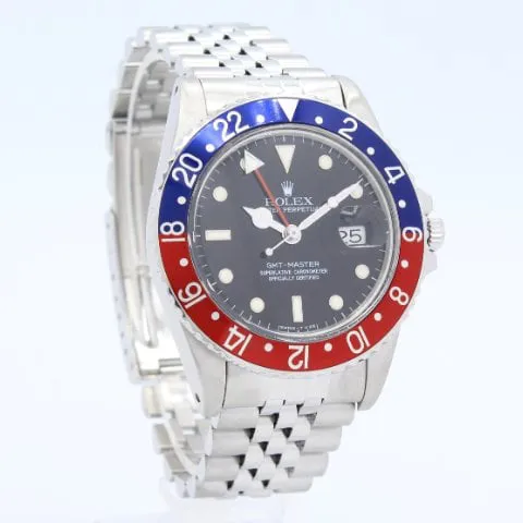 Rolex GMT-Master 16750 40mm Stainless steel Black