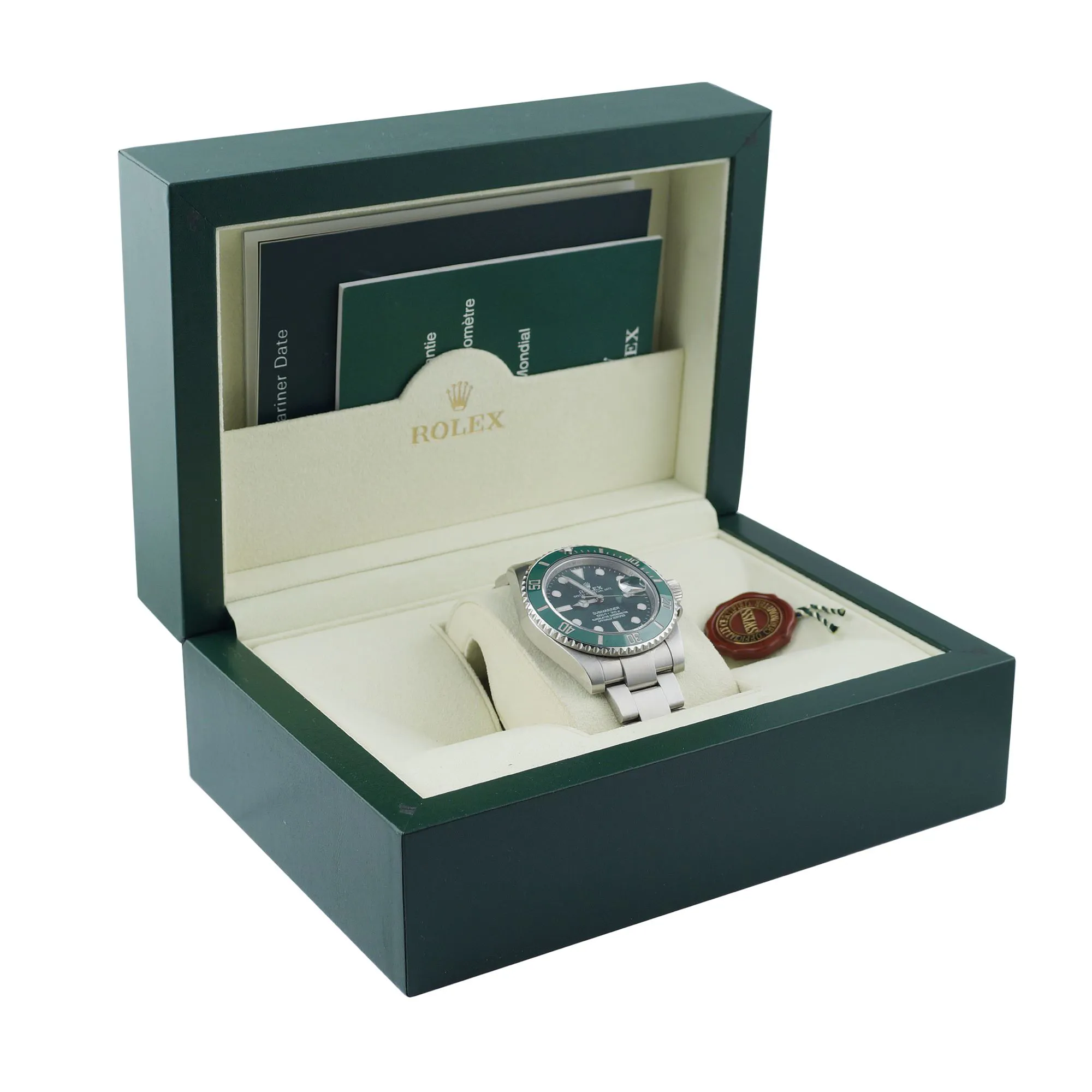 Rolex Submariner 116610LV 40mm Stainless steel Green 4