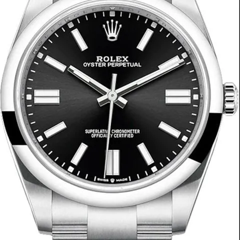 Rolex Oyster Perpetual 41 124300 41mm Stainless steel Black