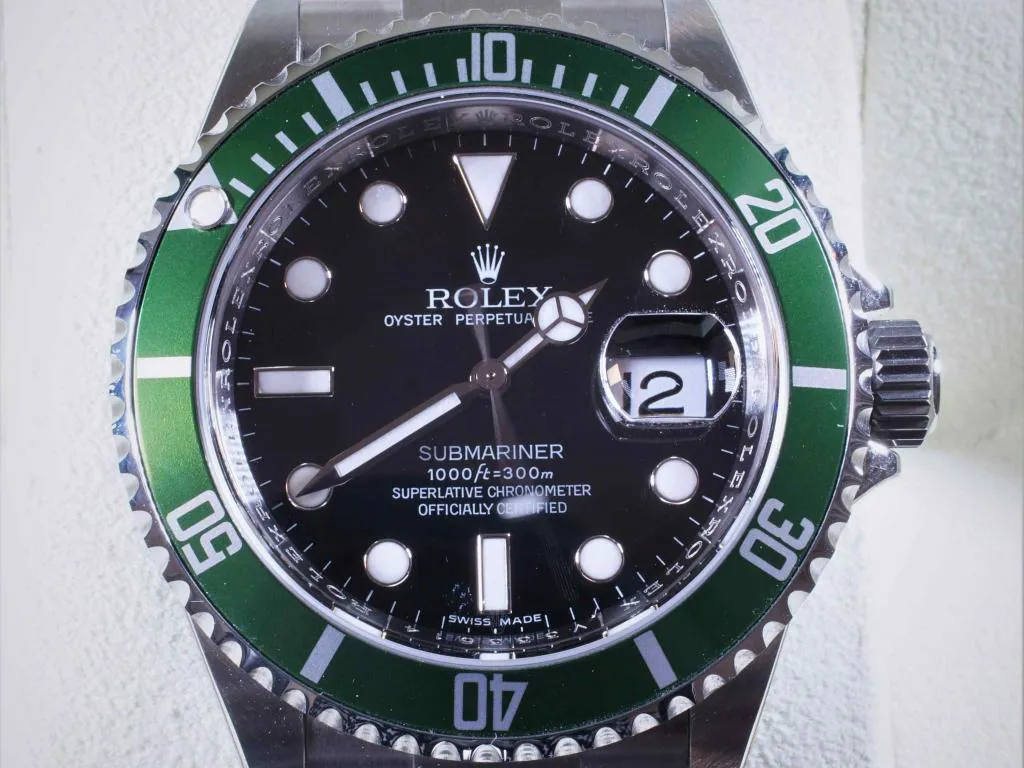 Rolex Submariner 16610LV 40mm Stainless steel Black