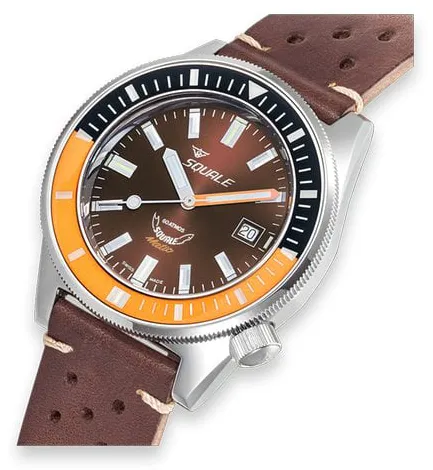 Squale MATICXSD.PTS 44mm Stainless steel Brown