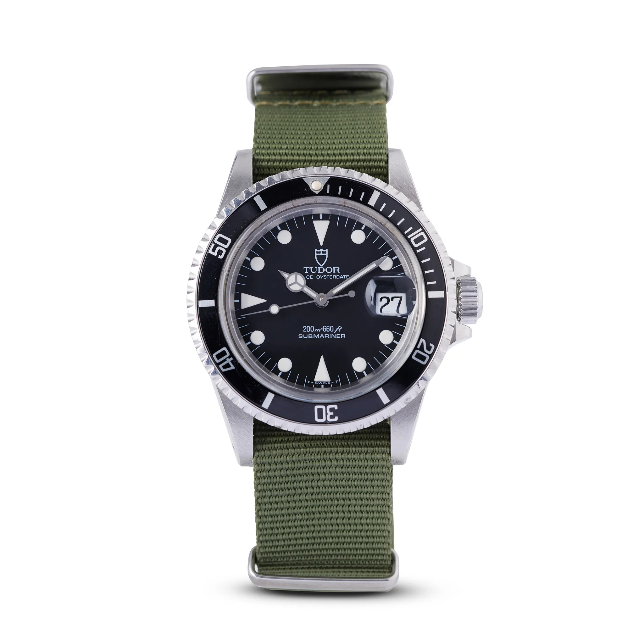 Tudor Submariner 79090 39mm Stainless steel Black