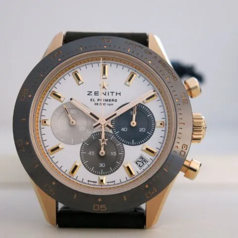 Zenith Chronomaster Sport 18.3100.3600/69.C920 41mm Rose gold Silver