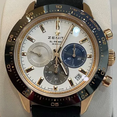 Zenith Chronomaster Sport 18.3100.3600/69.C920 41mm Rose gold Silver