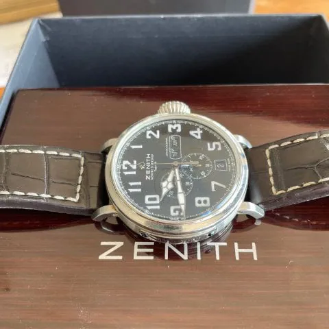 Zenith Pilot 03.2430.4054/21.C721 48mm Stainless steel Black