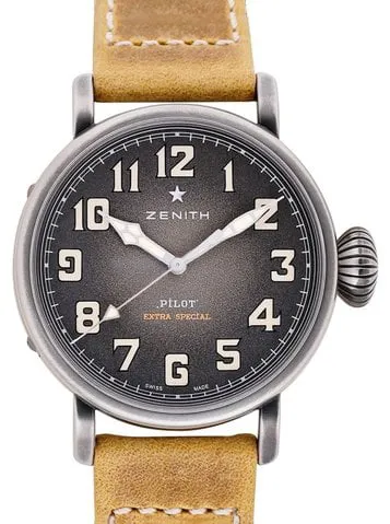 Zenith Pilot 11.1940.679/91.C807 40mm Stainless steel Gray