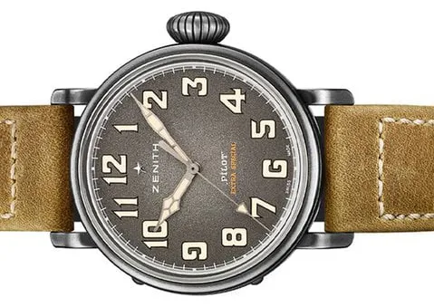 Zenith Pilot 11.1940.679/91.C807 45mm Stainless steel Gray