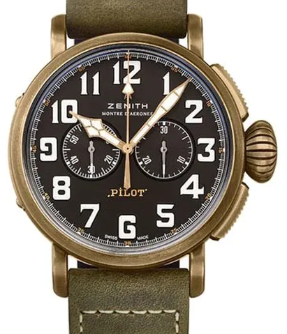 Zenith Pilot 29.2430.4069/21.C800 45mm Bronze Black