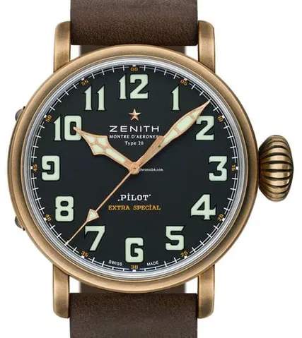 Zenith Pilot 29.2430.679/21.C753 45mm Bronze Black