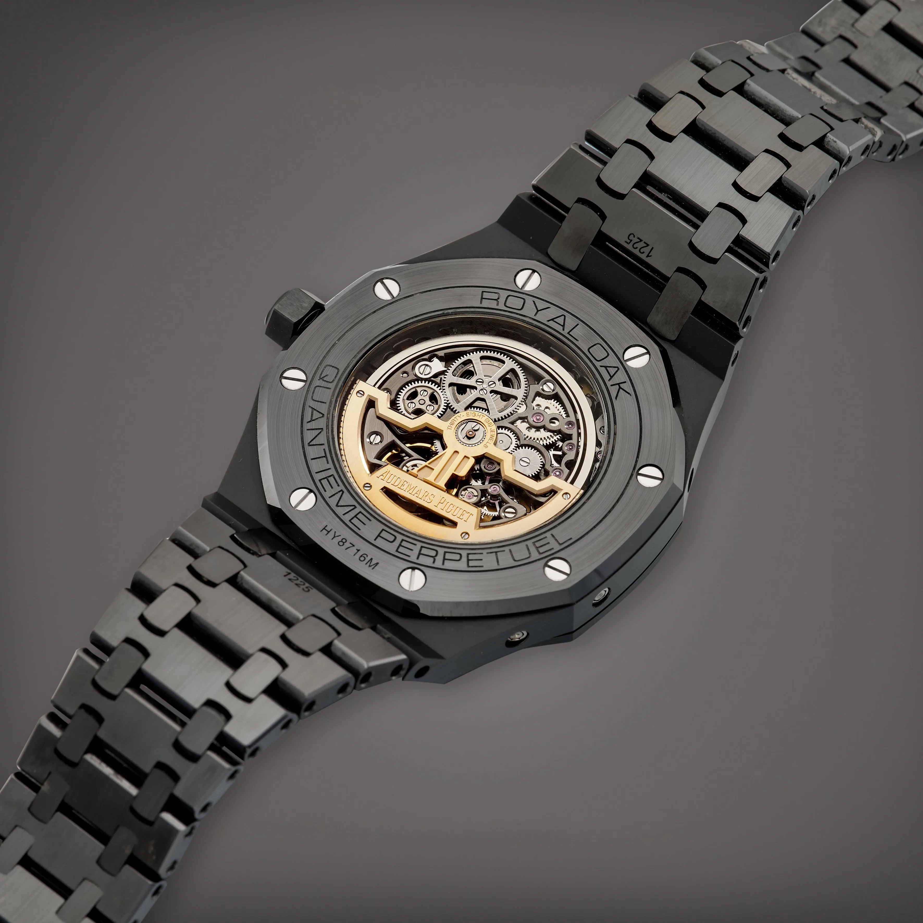 Audemars Piguet Royal Oak Perpetual Calendar 26585CE.OO.1225CE.01 41mm Ceramic Semi-skeletonized 4