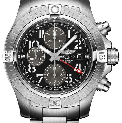 Breitling Avenger A24315101B1A1 45mm Stainless steel Black