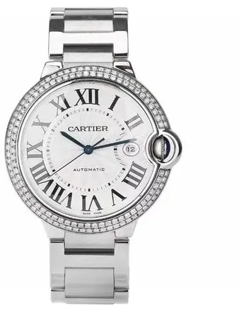 Cartier Ballon Bleu 42mm W69012Z4 42mm Stainless steel Silver