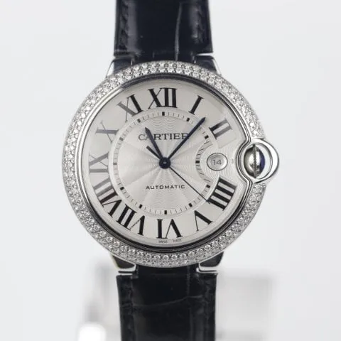 Cartier Ballon Bleu W69016Z4 42mm Stainless steel Silver