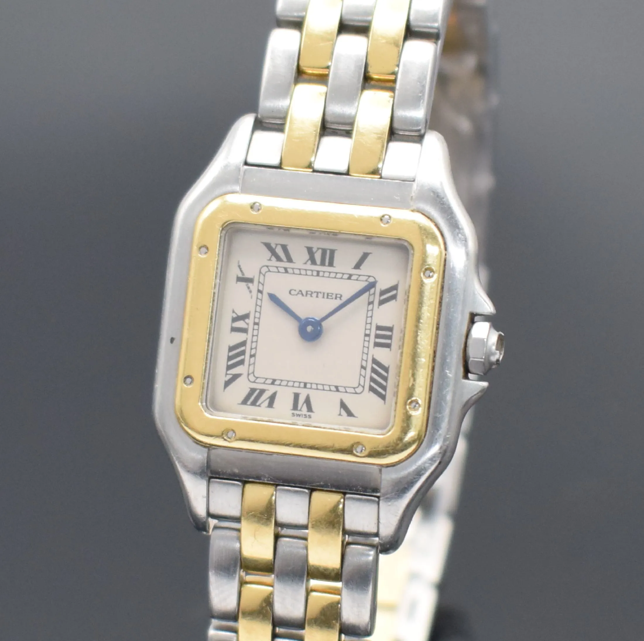 Cartier Panthère 1120 30mm Yellow gold and Stainless steel Silver 1