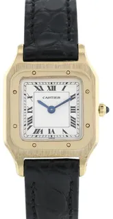 Cartier Santos 8210 Yellow gold Cream