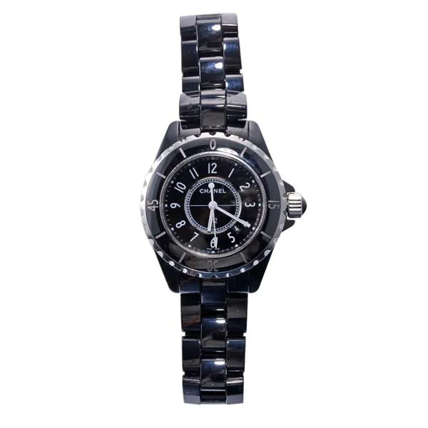 Chanel J12 H0682 33mm Black ceramic Black