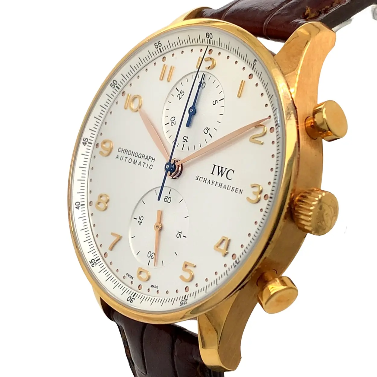 IWC Portugieser IW3714 41mm Rose gold Silver 7