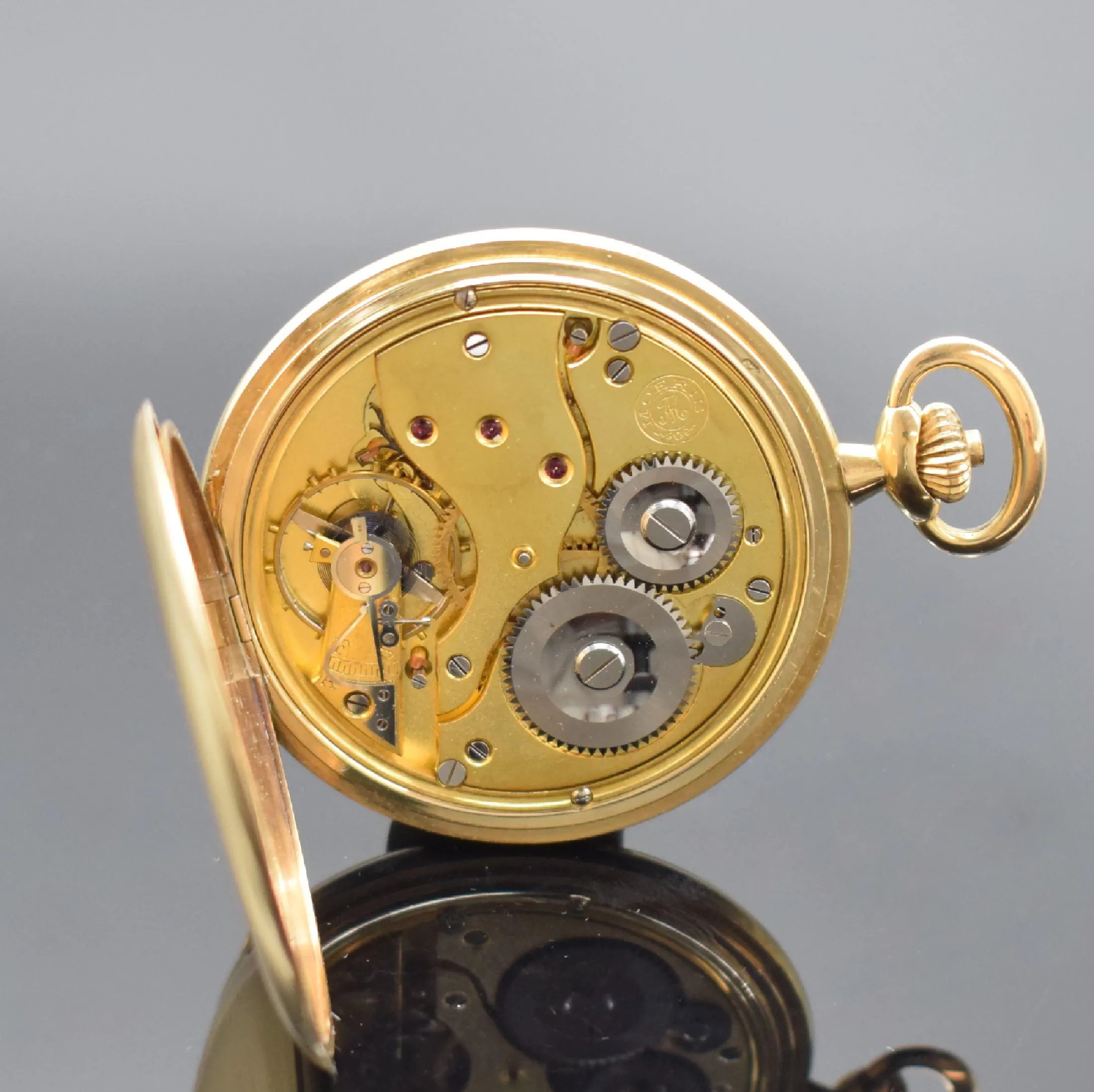 Moeris 52mm Yellow gold Gilt dial 6