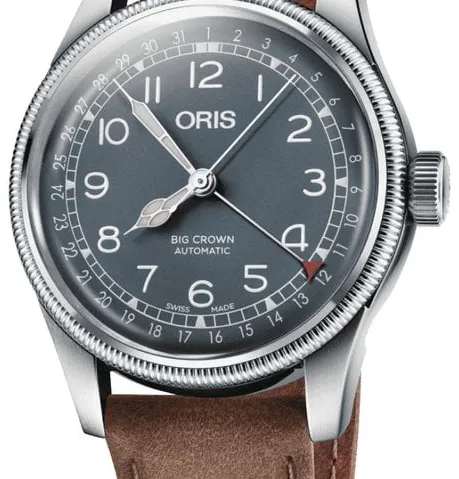 Oris Big Crown Pointer Date 01 754 7741 4065-07 5 20 63 40mm Stainless steel Blue