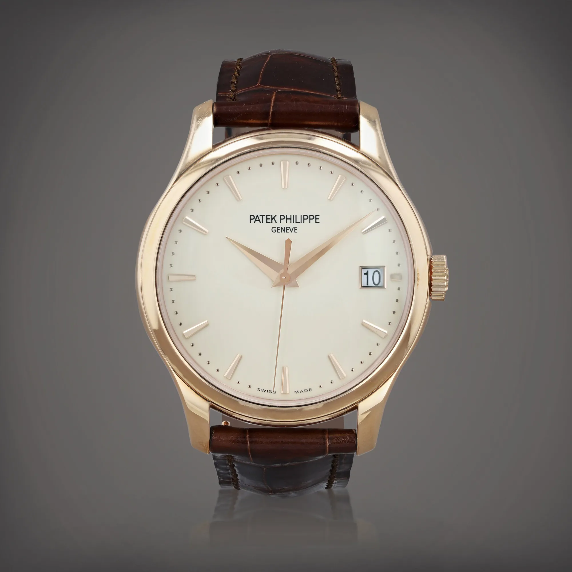 Patek Philippe Calatrava 5227 39mm Rose gold Ivory