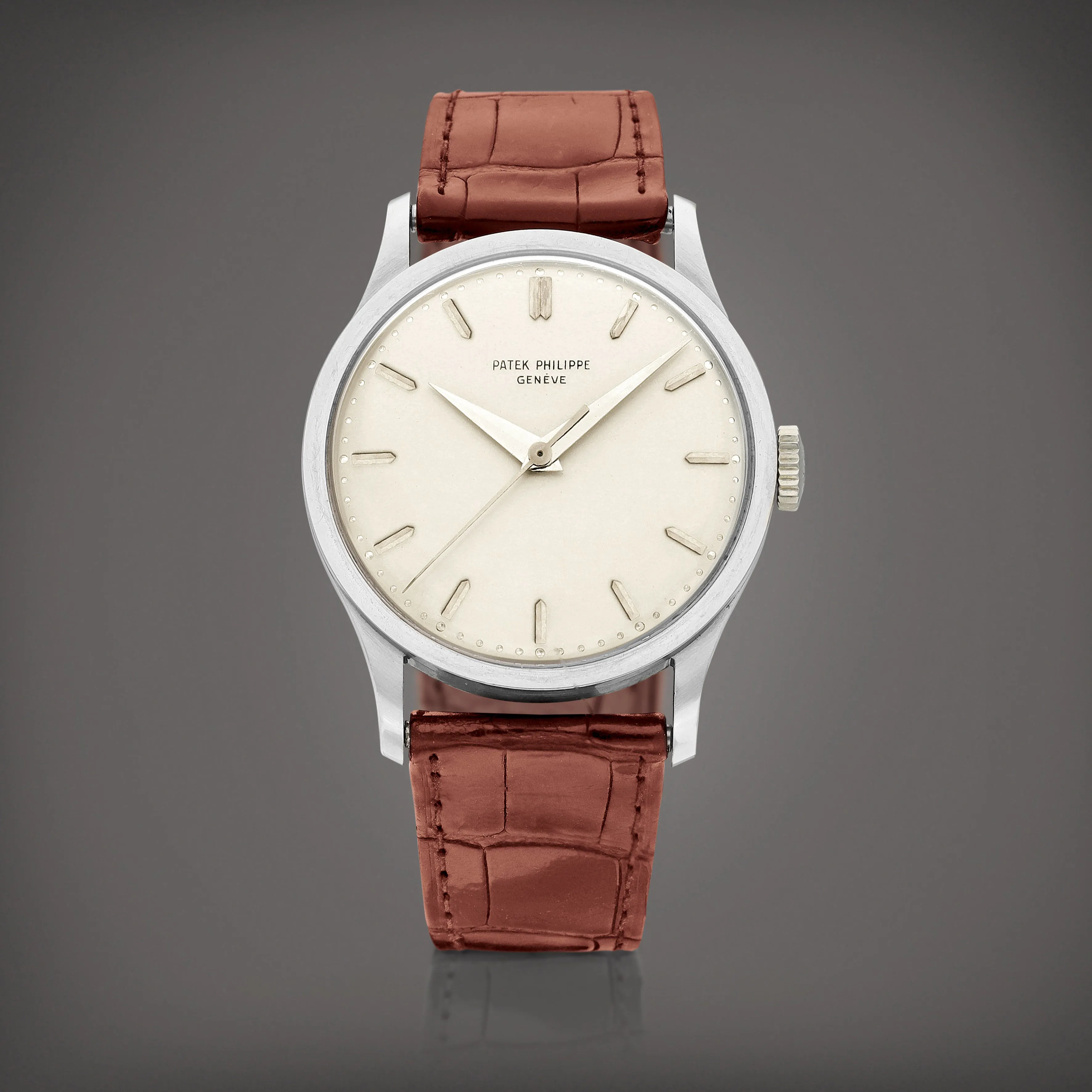 Patek Philippe Calatrava 570 35.5mm White gold Silver