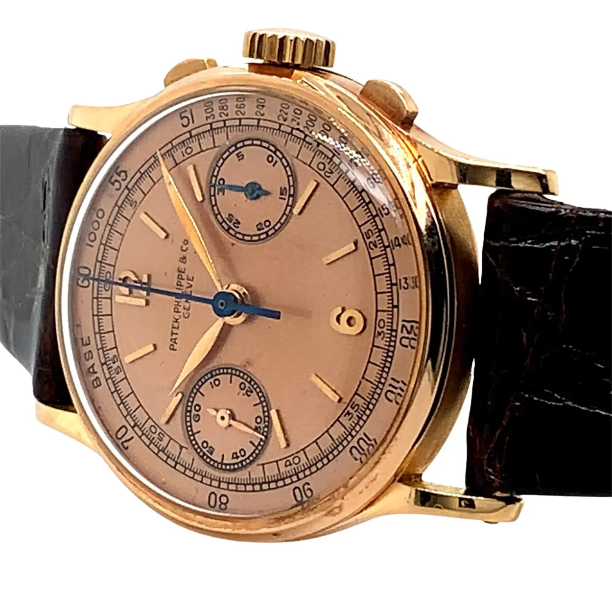 Patek Philippe Chronograph 130 33mm Rose gold Rose 5