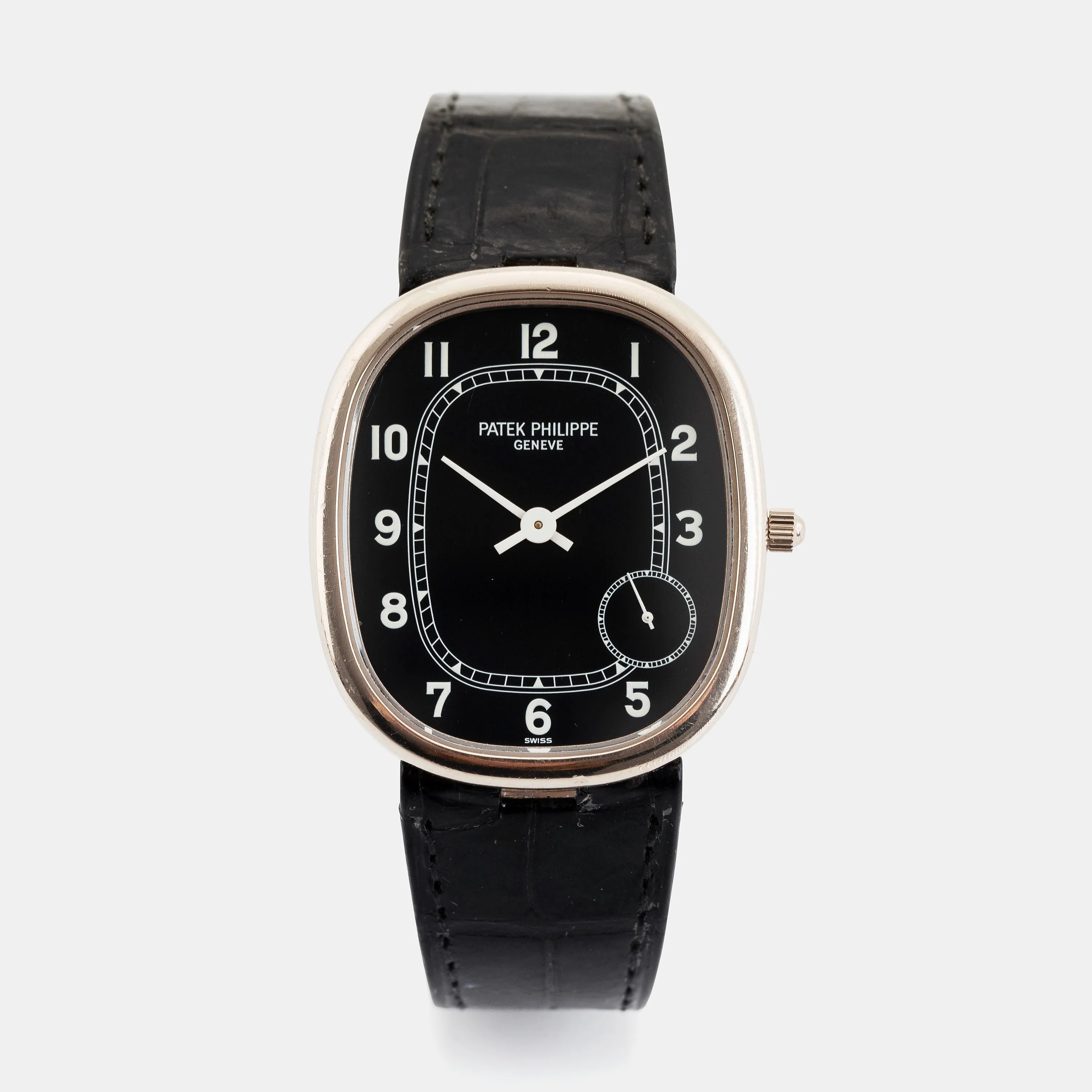 Patek Philippe Golden Ellipse 5028 31mm White gold Black