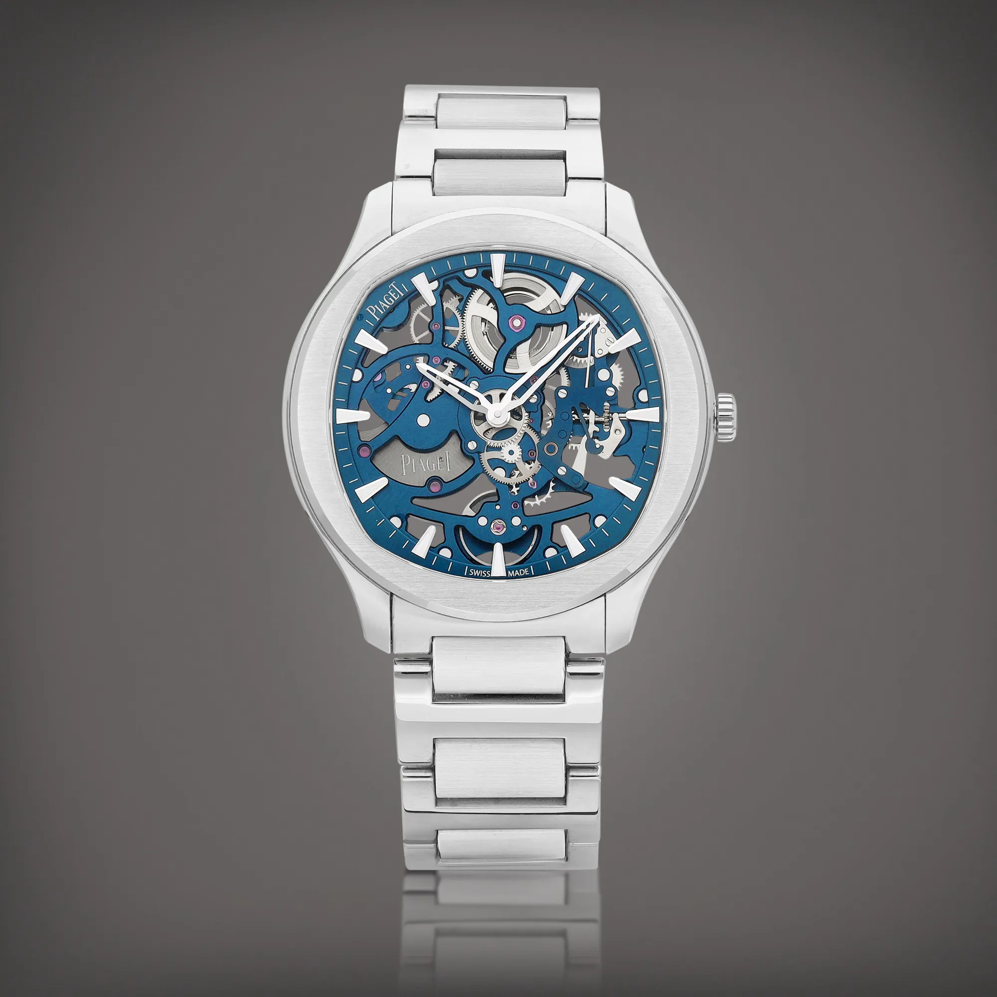 Piaget Polo G0A45004 42mm Stainless steel Blue