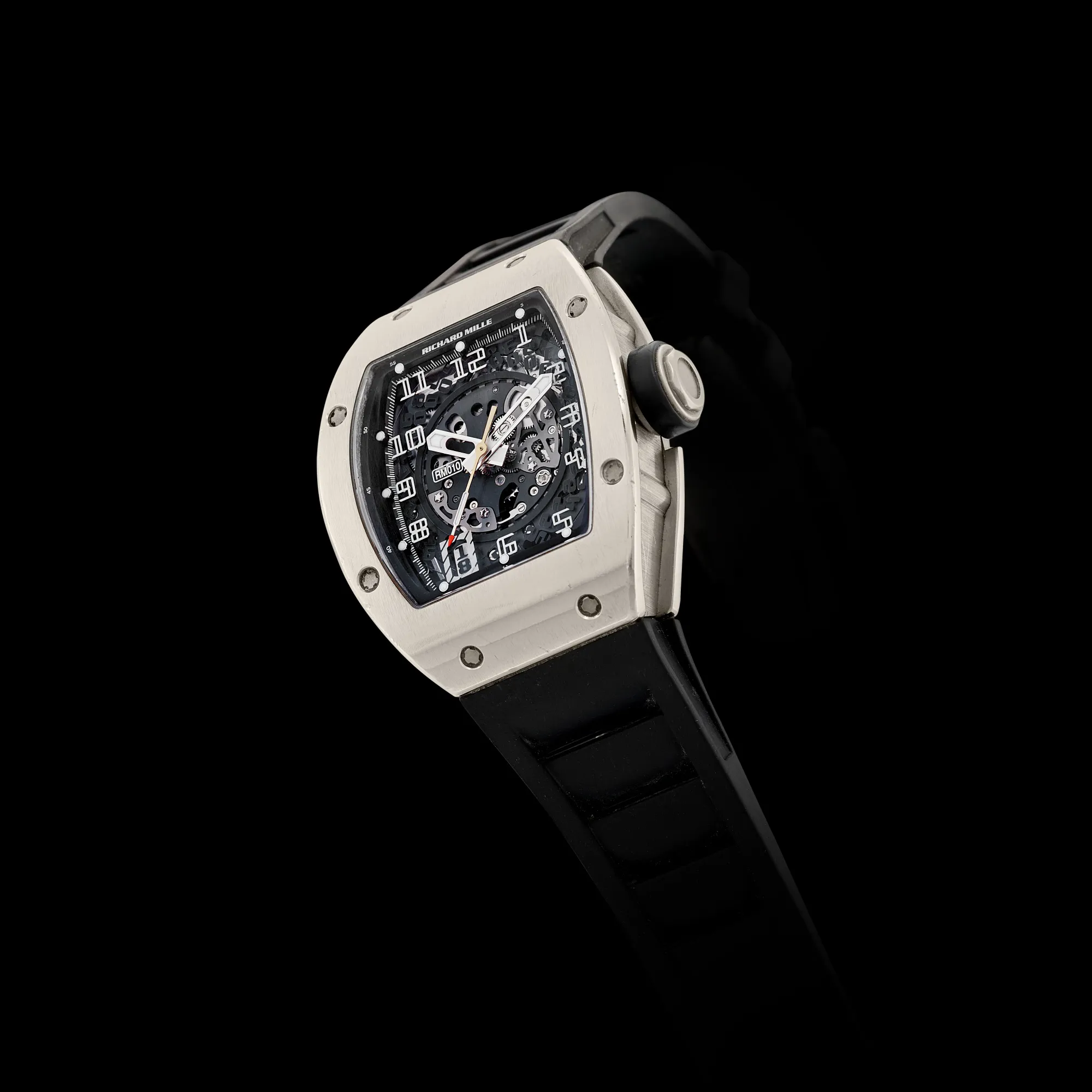 Richard Mille RM 010 RM 010 48mm White gold Black 5