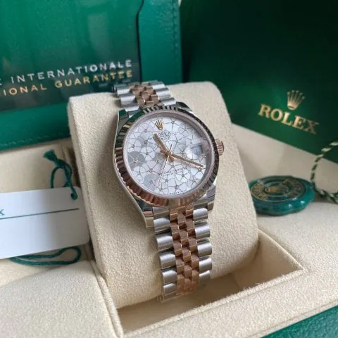 Rolex Datejust 31 278271 31mm Yellow gold and Stainless steel Mother-of-pearl