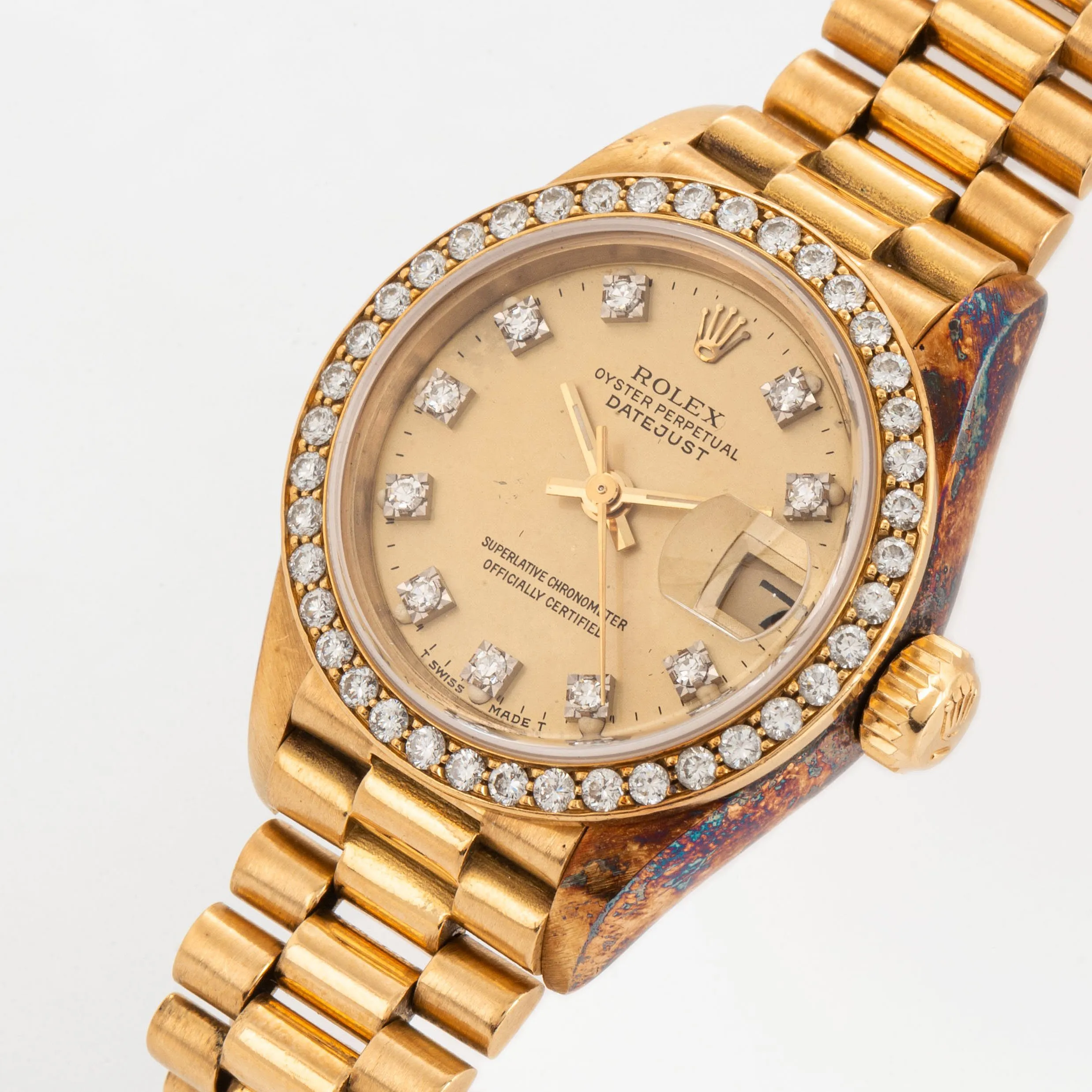 Rolex Lady-Datejust 69138 26mm Yellow gold Gilt Diamond 1