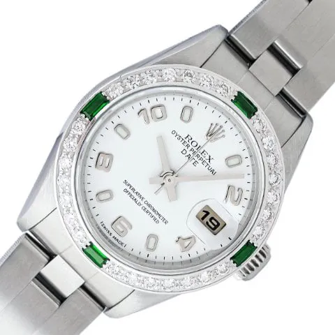 Rolex Lady-Datejust 69174 26mm Stainless steel White