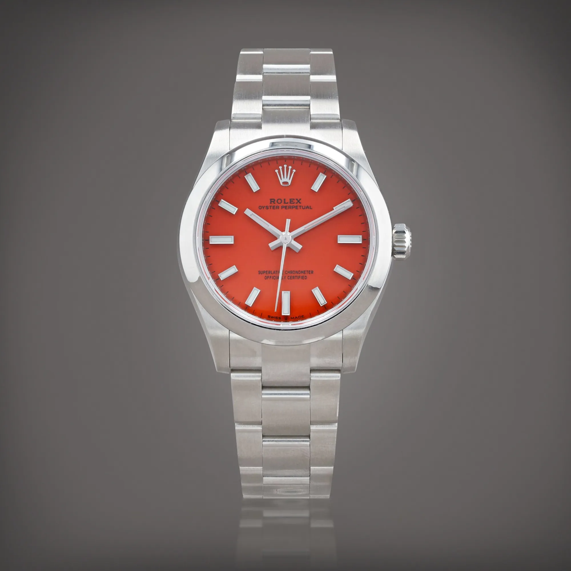 Rolex Oyster Perpetual 31 277200 31mm Stainless steel Red