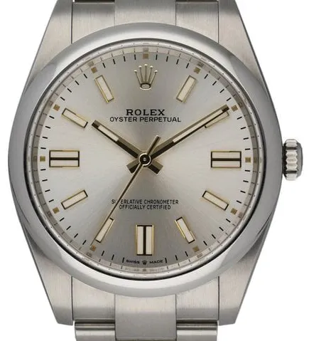 Rolex Oyster Perpetual 41 124300 41mm Steel Silver