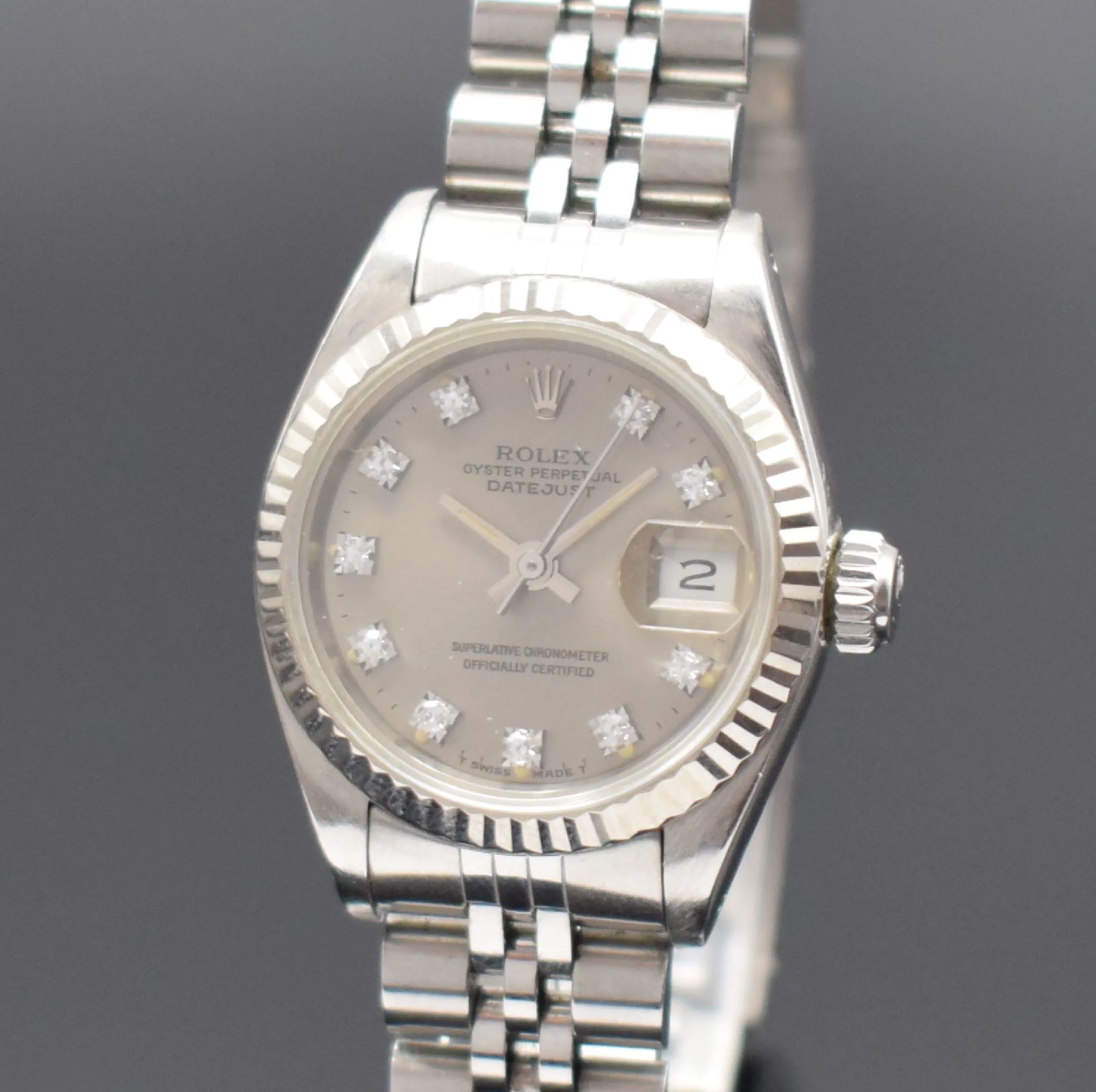 Rolex Lady-Datejust 69174 26mm Stainless steel Silver 1