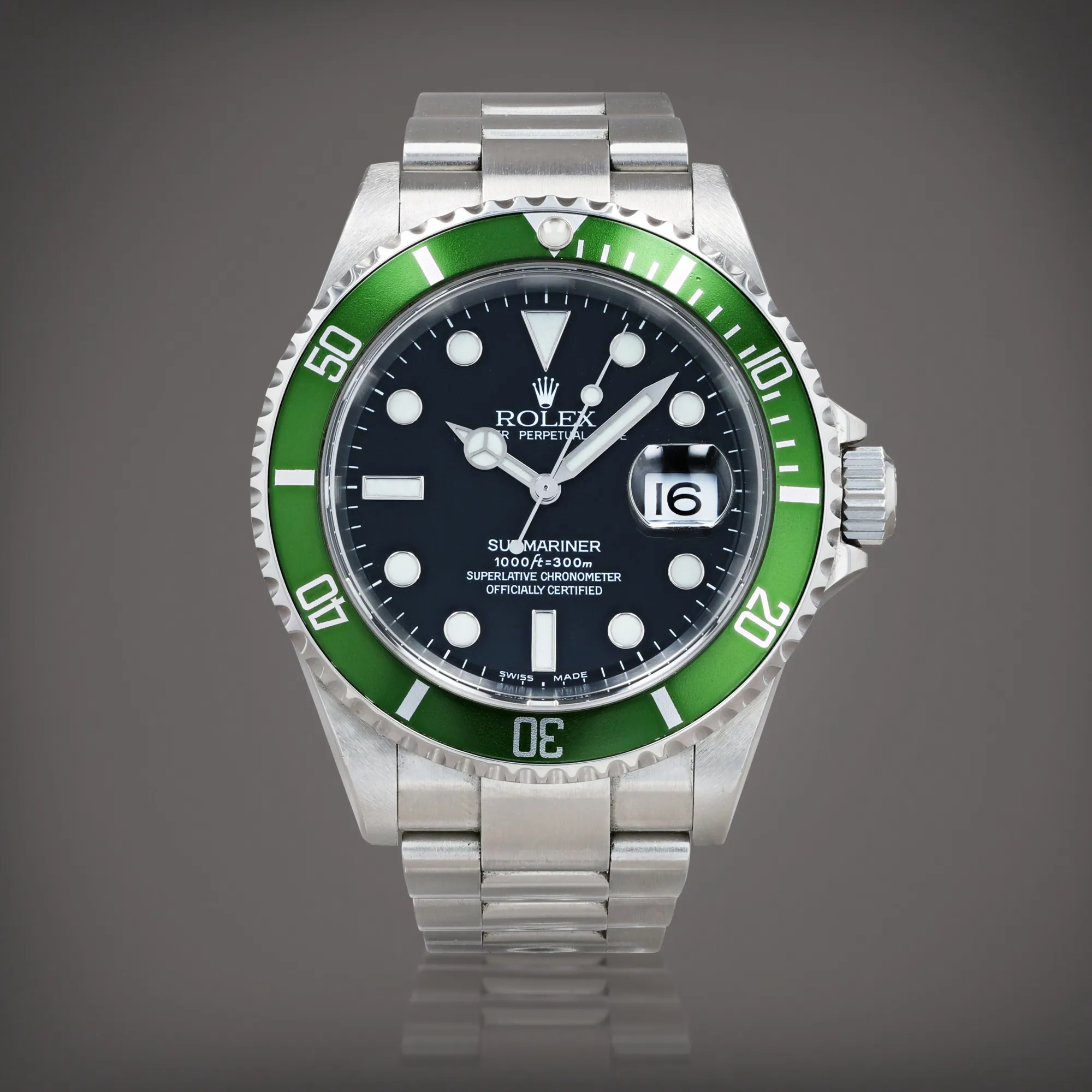 Rolex Submariner 16610LV 40mm Stainless steel Black