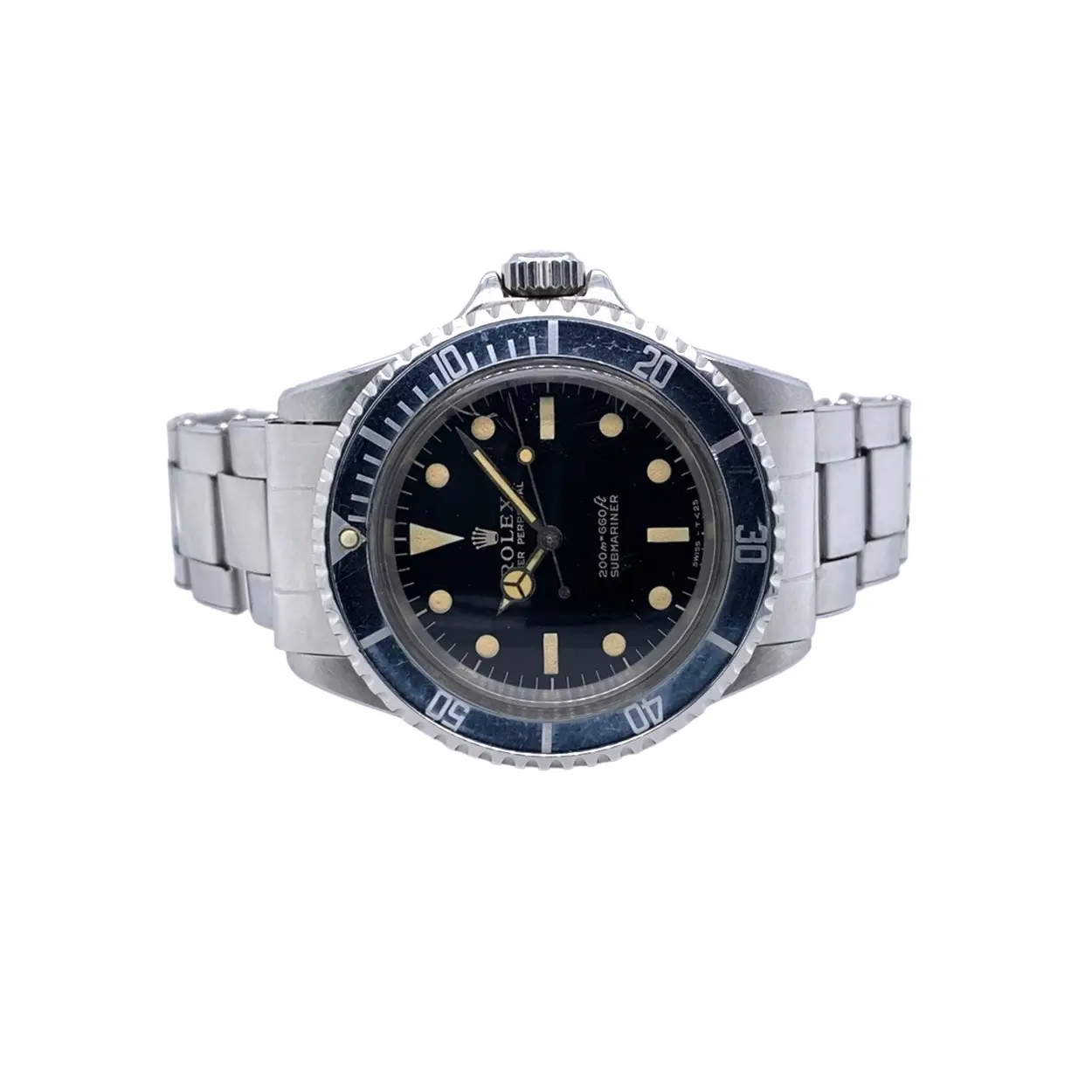 Rolex Submariner 5513 39mm Stainless steel Black