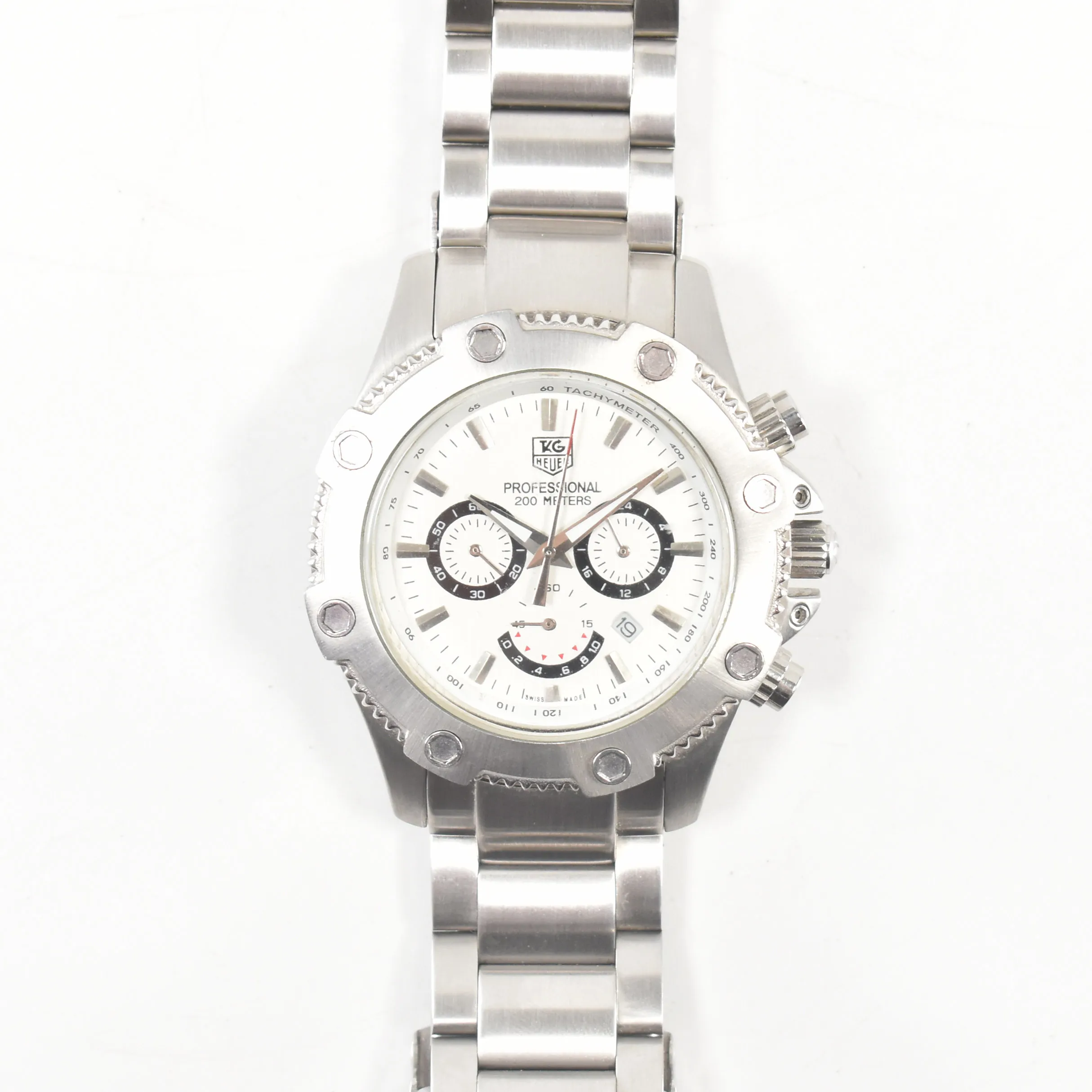 TAG Heuer SLR 50mm Silver Silver